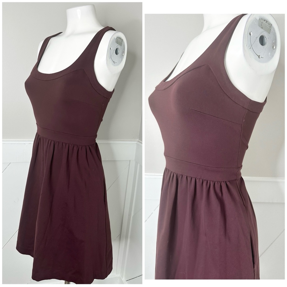 CYNTHIS ROWLEY PLUM DRESS/ PRELOVED/ MEDIUM - Picture 4 of 7